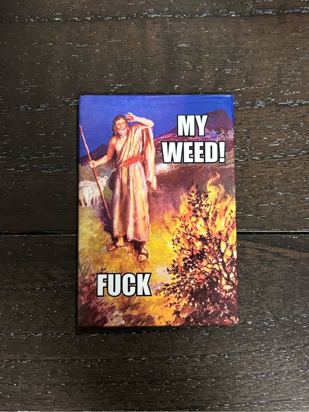 Burning Bush Magnet